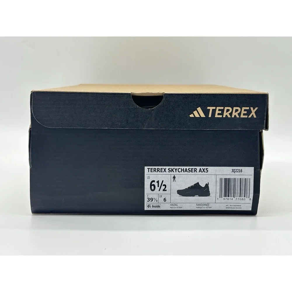 didas Terrex Skychaser AX5 Hiking Shoes‎ Gray Size 6.5 IF2216